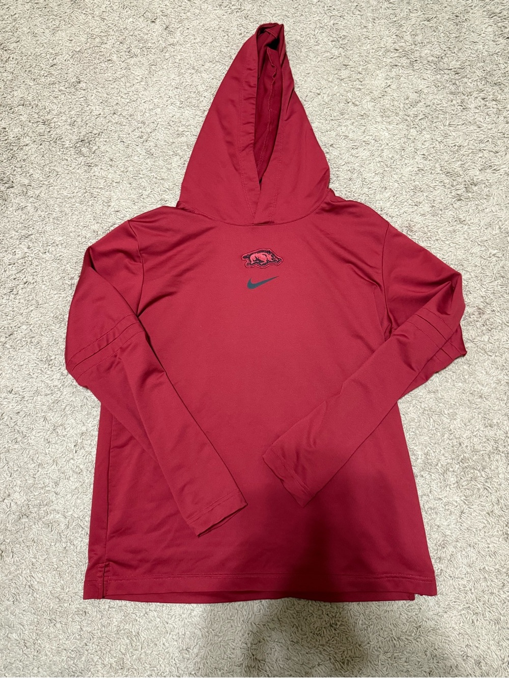 Arkansas Razorbacks Nike Hoodie size medium